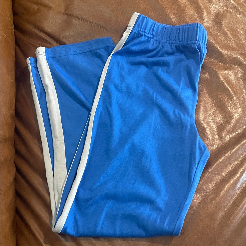 Blue Kids Track Pants Size L
